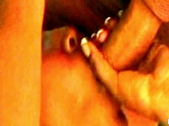 Gros seins, Sucer une bite, Tir de sperme, Noir ébène, Interracial, Masturbation, De plein air, Chatte