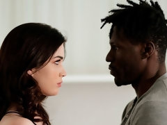 お尻, 茶髪の, バック, 手コキする, 異人種間, キス, タトゥー, オッパイの