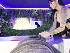 デカ尻, デカパイ, 茶髪の, 女, 母, 現実, スカート, 一人