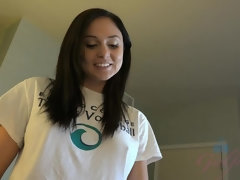 Morena, Novia, Latina, Pequeña, Pov, Coño, Flaco, Tatuaje