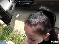 デカ尻, デカチン, チン, 公共, 赤毛, ティーン, オッパイの, ヤリマンの