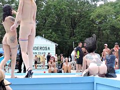 Nudes a Poppin 2016 outdoor dancers part 2