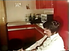 Classical German Porn Scene With Thick Blowjob At The Kitchen