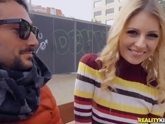 Sweet blonde babe Rebecca Volpetti hardcore porn video