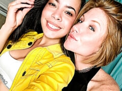 Lesbian scissoring and fucking with Katie Kush and Lana Mars