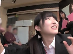 Blasen, Gruppe, Handjob, Hd, Japanische massage, Öffentlich
