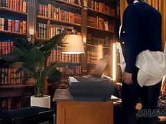 Shame4k. horny cowgirl didn't expect to meet her schoolgirl while fingering