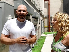 素人, ブロンド, フェラチオ, ブーツ, チアリーダー, 自然山雀, アウトドア, ティーン