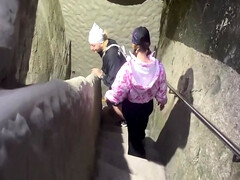 アナル, お尻, デカチン, フェラチオ, 茶髪の, 巨乳な, イマラチオ, アウトドア