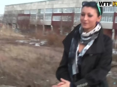 Анальный секс, Брюнетки, Сперма на лице, Каблуки, Деньги, На публике, Втроем