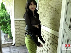 Full-Bosomed deepthroat babe rough pounded in snatch by BF