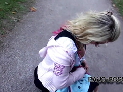 Leie, Grosser arsch, Blondine, Blasen, Deutsch, Milf, Muschi, Titten