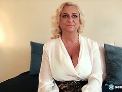 Grote mammen, Blond, Hd, Rijpe lesbienne, Moeder die ik wil neuken, Alleen