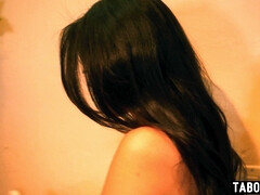 Asiatique, Nana, Grosse bite, Sucer une bite, Gorge profonde, Hard, Petite femme, Adolescente