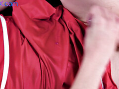 変態, 黒人, 女装男装, イマラチオ, 黒人, 異人種間, ガリガリ, ストッキング