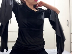 デカ尻, ビッチ, 黒人, カップル, オナニー, 母, 義母, おもちゃ