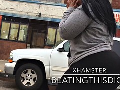 Enthousiasteling, Mooie dikke vrouwen, Zwart, Zwart, Bekijker