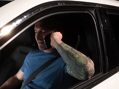 Anal, Sucer une bite, Voiture, Papa, Queue, Homosexuelle, Actrice du porno, Tatouage