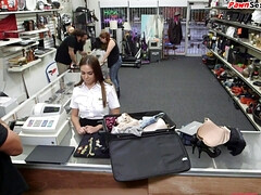 Enthousiasteling, Blond, Pijpbeurt, Handbeurt, Hardcore, Zuigen, Toilet, Uniformpje