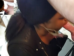 Amateur, Tetas grandes, Negro, Mamada, Corridas, Polla, Ébano, Interracial