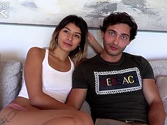 Amateur, Collège université, Gorge profonde, Français, Hd, Fille latino, Petite femme, Serré