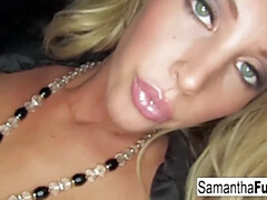 Grosse titten, Bikini, Blondine, Vollbusig, Frau, Hd, Solo, Sich ausziehen