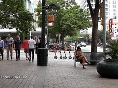 お尻, デカ尻, デカパイ, 淫乱熟女, 公共, ガリガリ, 一人, オッパイの