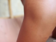 デカパイ, 黒人, インド人, 一人, ティーン