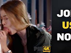 HUNT4K. Big tits instead of sushi ft. Mion Hazuki  Stanley Johnson: Blowjob, Hardcore  Spooning Porn