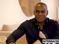 In den arsch, Arsch, Grosser arsch, Grosser schwanz, Schwarz, Hundestellung, Hardcore, Interrassisch