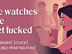 バイセクシャル, 中出し, エロティック, ゲイ, パーティ, スインガー, 三人, 妻