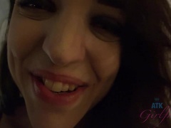 Amateur, Cul, Noire, Sucer une bite, Brunette brune, Petite amie, Chatte, Nénés