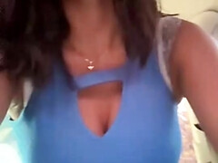 Beautiful amateur girl solo breathtaking scene