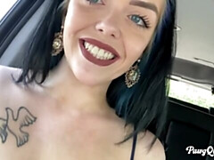 素人, デカ尻, 指いじり, オナニー, 淫乱熟女, アウトドア, 一人, ストリッピング