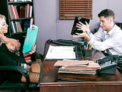 素人, デカ尻, デカチン, デカパイ, バック, 淫乱熟女, オフィス, タトゥー