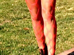 Leie, Grosse titten, Blondine, Fetisch, Behaart, Hd, Im freien, Strümpfe