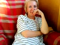 Enthousiasteling, Blond, Rijpe lesbienne, Russisch