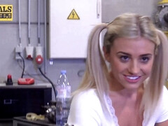 Sadomasochismus, Blondine, Blasen, Britisch, Fetisch, Hd, Monster, Rau