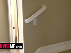 Grosser schwanz, Braunhaarige, Sperma im mund, Süss, Hd, Zierlich, Jungendliche (18+), Titten