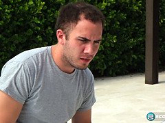 Большие сиськи, Блондинки, Минет, Семяизвержение, Зрелые, Милф, На природе