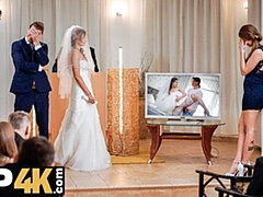 ブロンド, 結婚, チェコ, フェティッシュ, Hd, ストッキング, ティーン, 結婚式