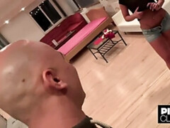 In den arsch, Arsch, Grosser schwanz, Grosse titten, Blondine, Hd, Lecken, Muschi