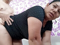 Enthousiasteling, Pijpbeurt, Brutaal, Erotisch, Sperma in gezicht, Hd, Huisgemaakt, Rijpe lesbienne