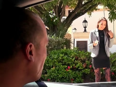 Красотки, Большой член, Большие сиськи, Минет, Брюнетки, В машине, Семяизвержение, Хд