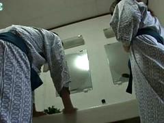 美女, デカパイ, フェラチオ, 茶髪の, 手コキする, 熟年, 淫乱熟女, オッパイの