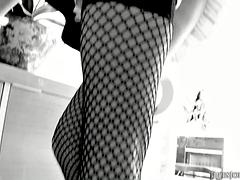 Anal, Blonde, Bottes, Latex, Uniforme