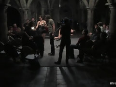 Sadomasochismus, Grosser arsch, Blondine, Blasen, Elektrisch, Gesichtssitzen, Weibliche domination, Fingern