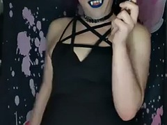 素人, フェティッシュ, シーメール, 喫煙, 一人, オッパイの