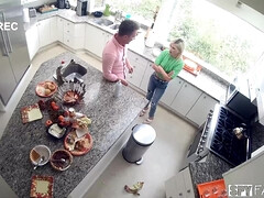 Culo, Chica, Mamada, Cocina, Tetas naturales, Coño, Adolescente, Tetas