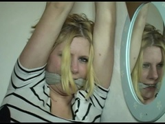 Amateur, Sadomasoquismo, Rubia, Amarrada, Hembra, Flaco, Atada